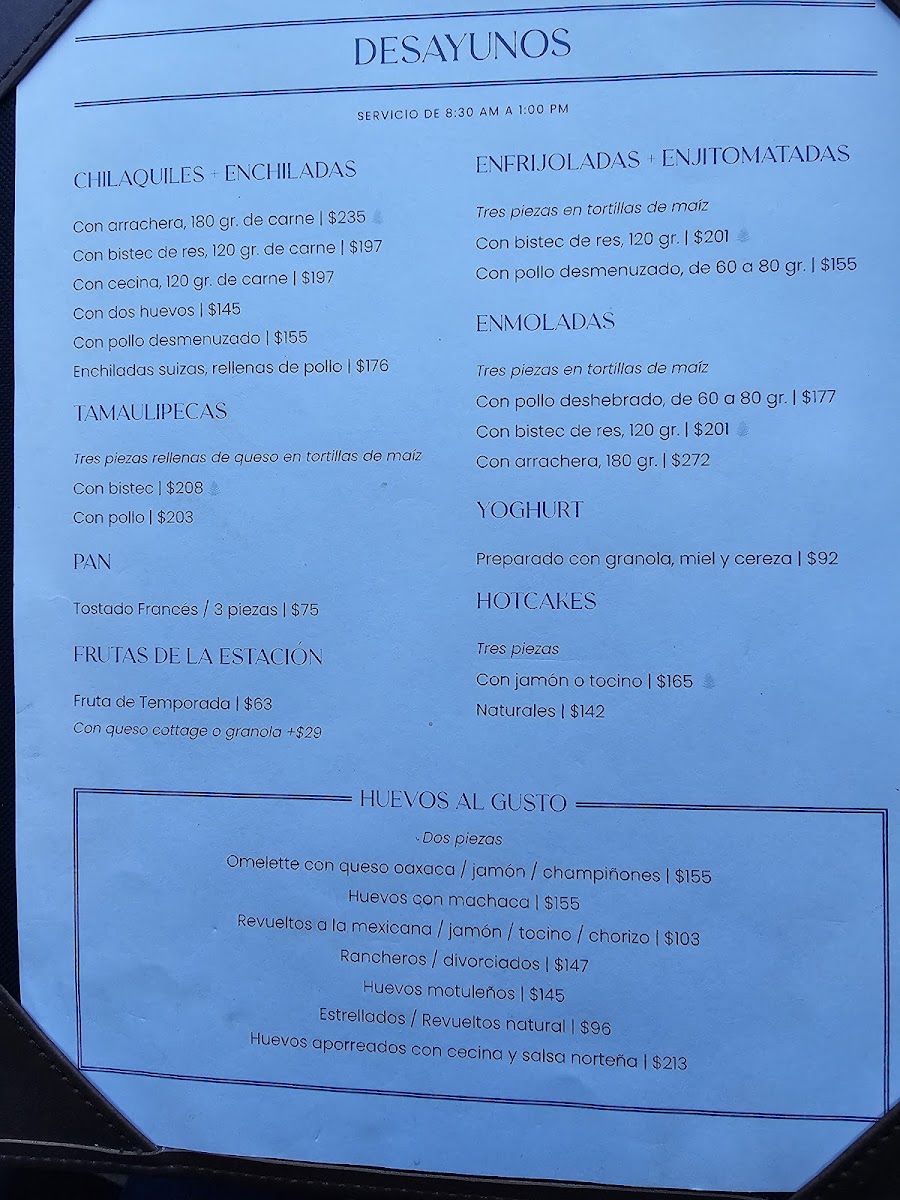 Restaurante La Montaña Menu - Image 1