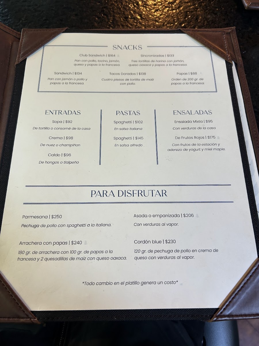 Restaurante La Montaña Menu - Image 5